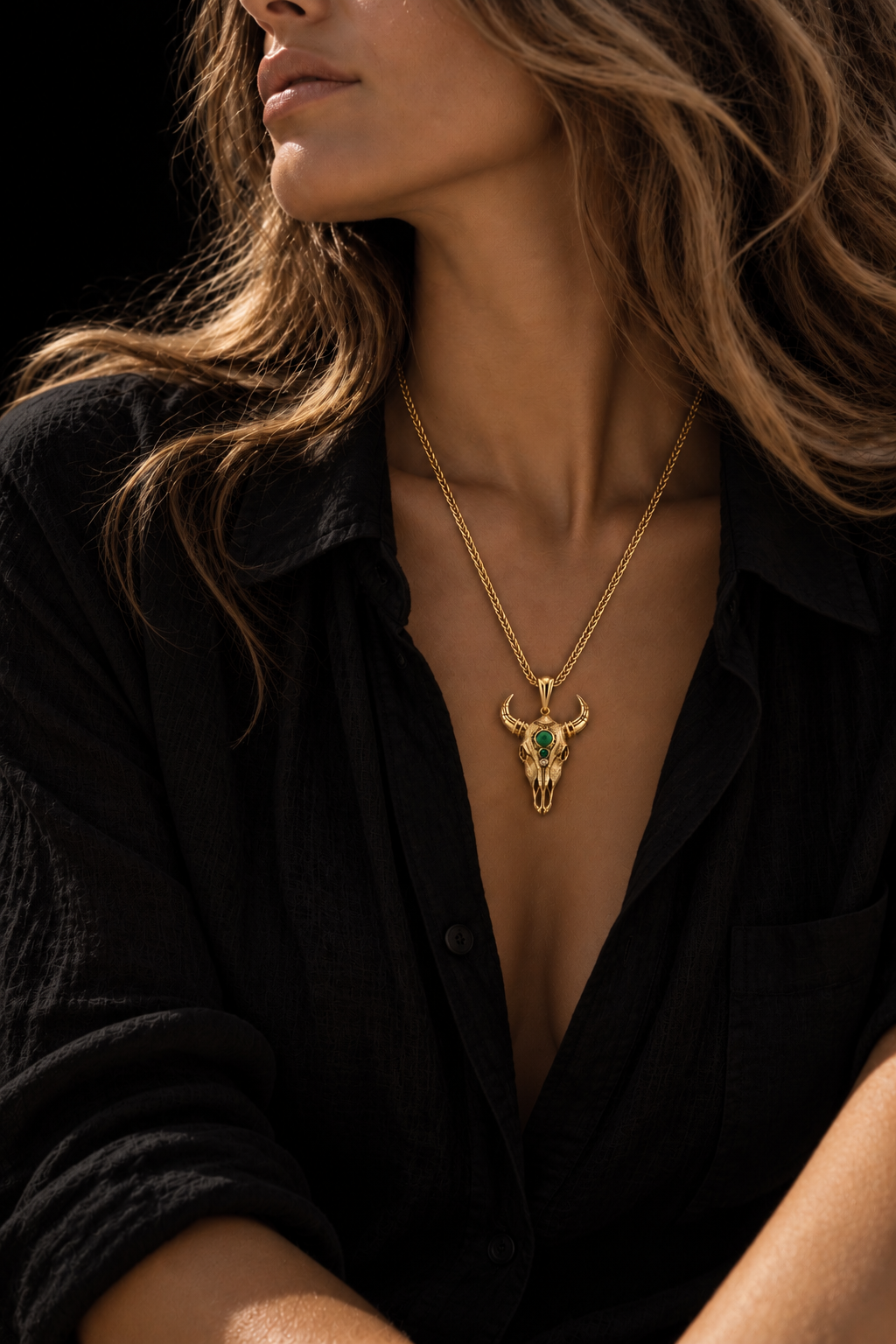 THE SACRED BISON AMULET