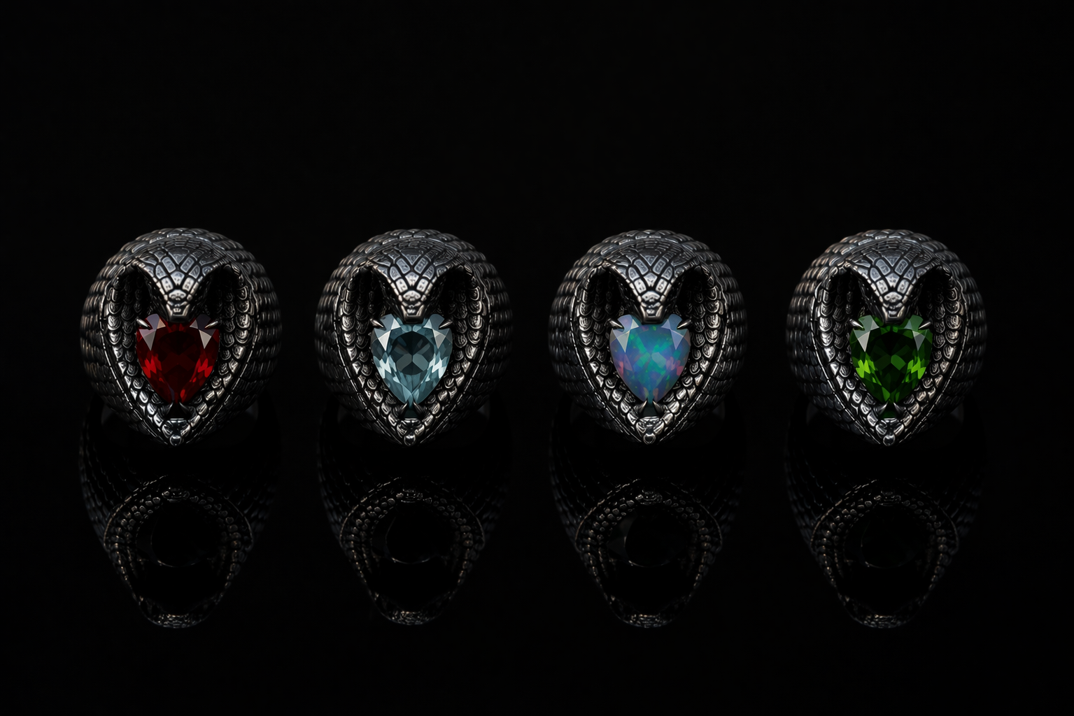 Heart Of The Night Cobra Ring