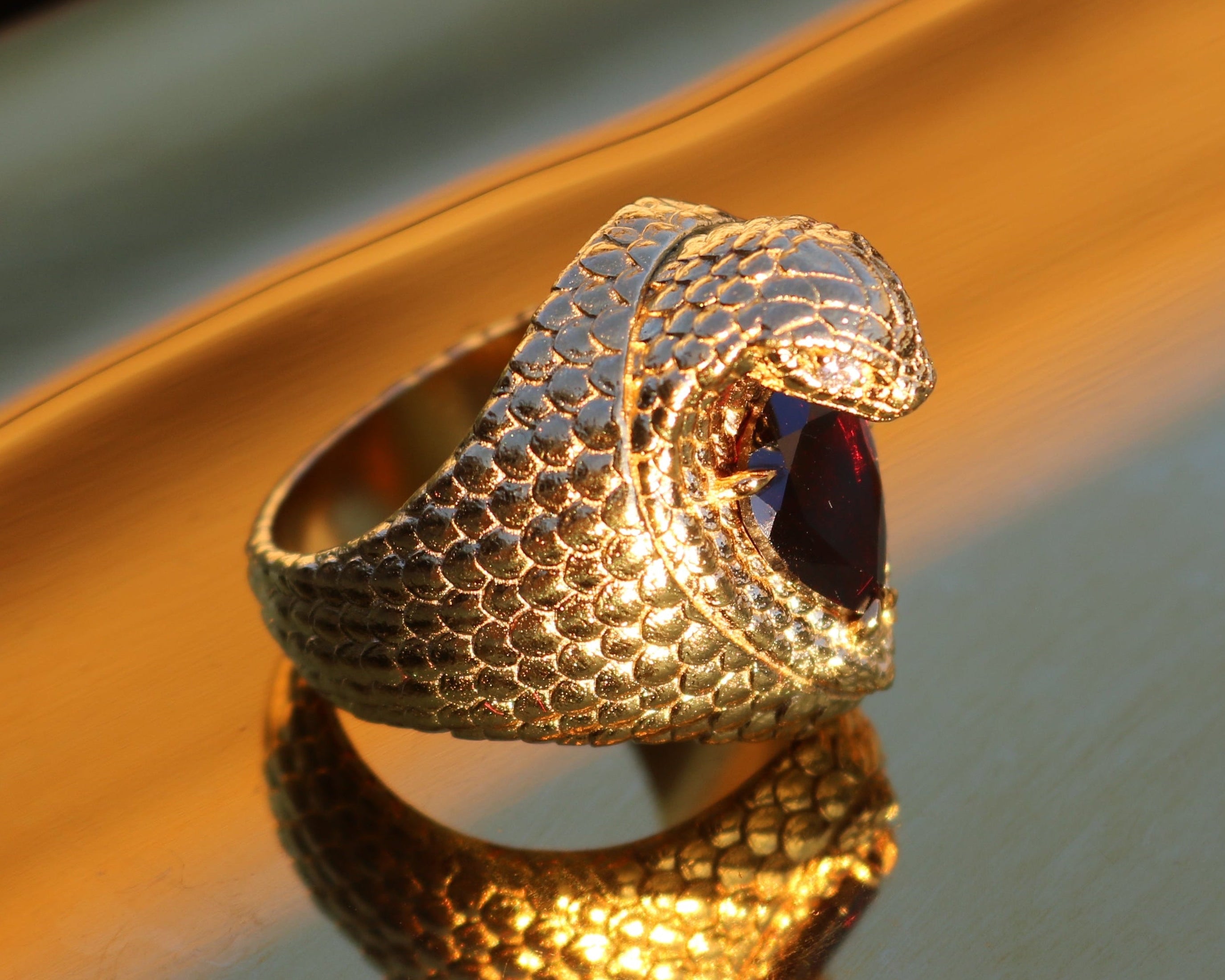 Venom & Virtue Signet Ring