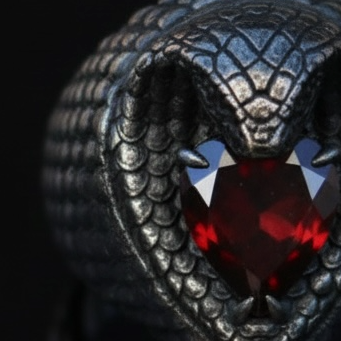 Heart Of The Night Cobra Ring