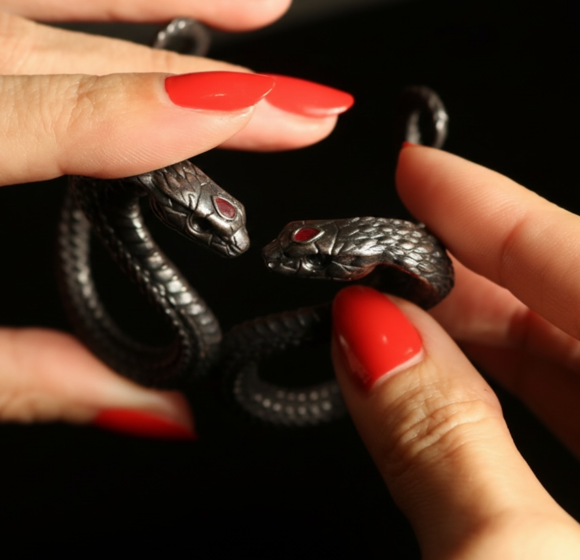 The Twin Cobra Covenant Cuff