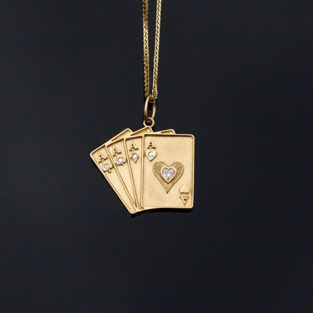 4 Aces Pendant 22k