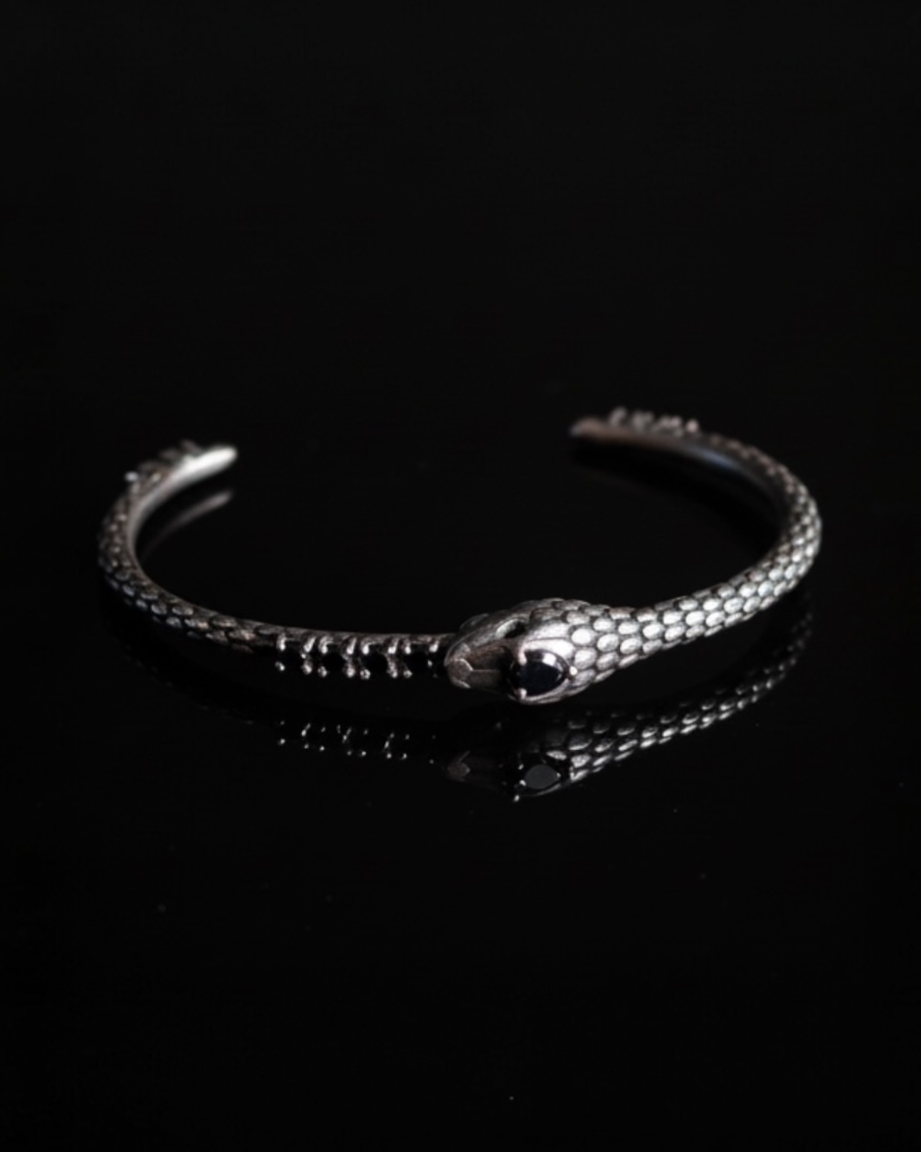 The Midnight Ouroboros Cuff