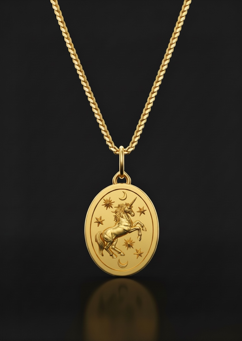 Unicorn Relic Medallion