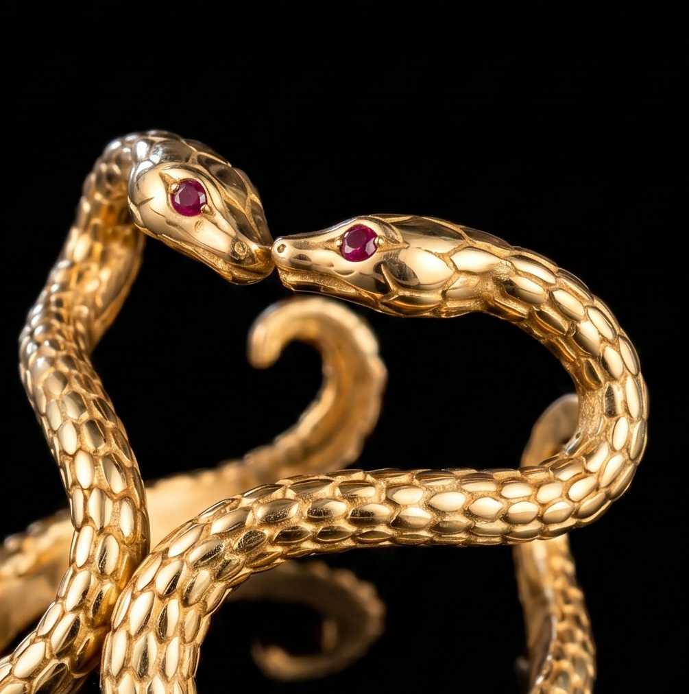 Cosmic Serpents Ring
