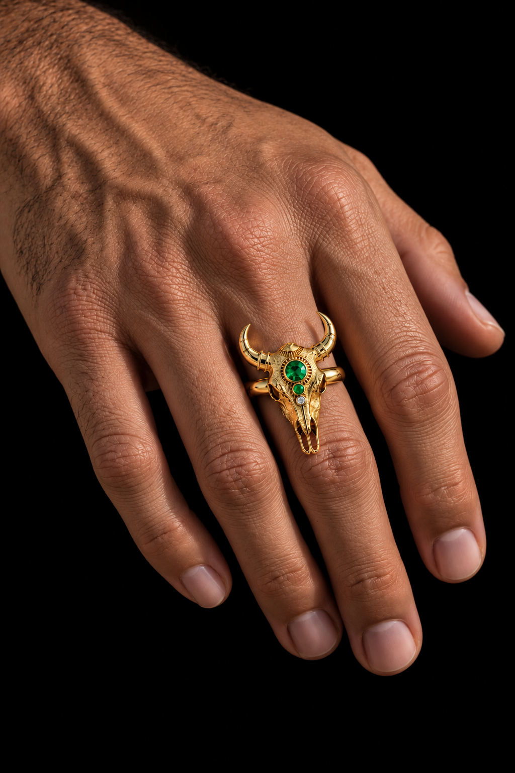THE SACRED BISON RING