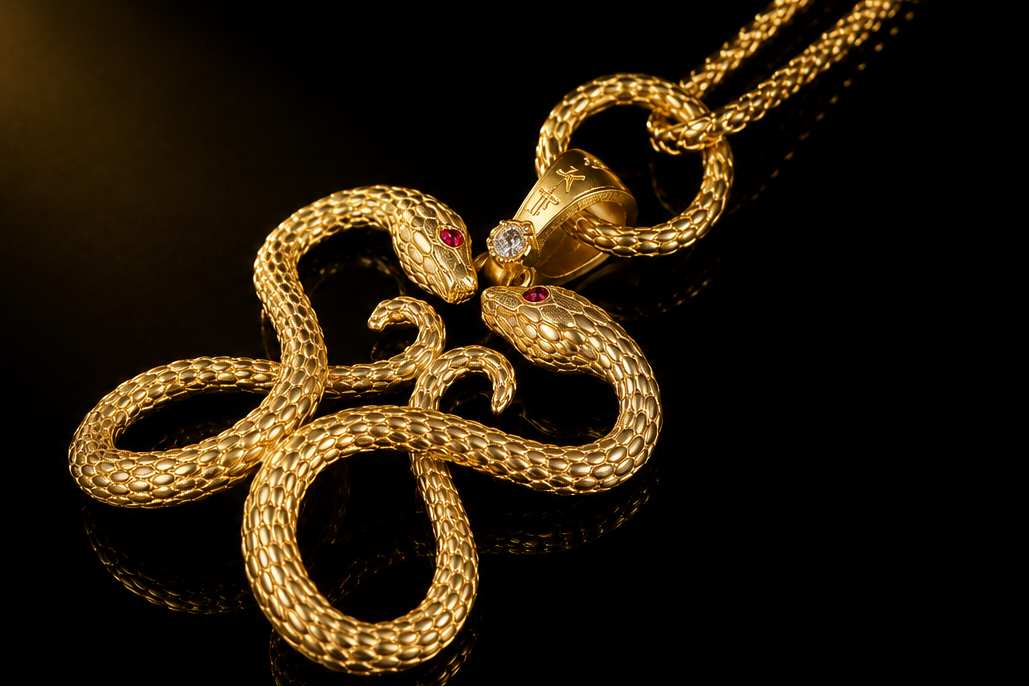 Cosmic Serpents Amulet
