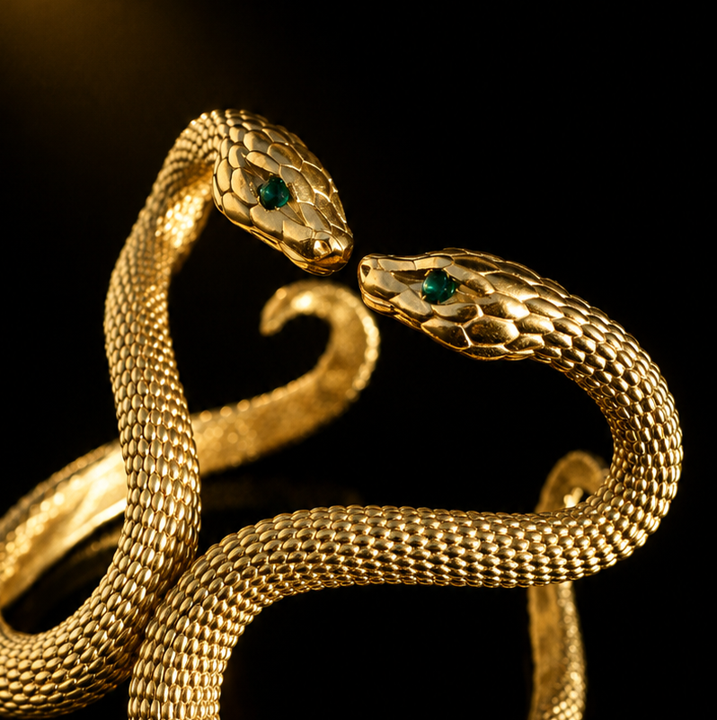 Cosmic Serpents Cuff