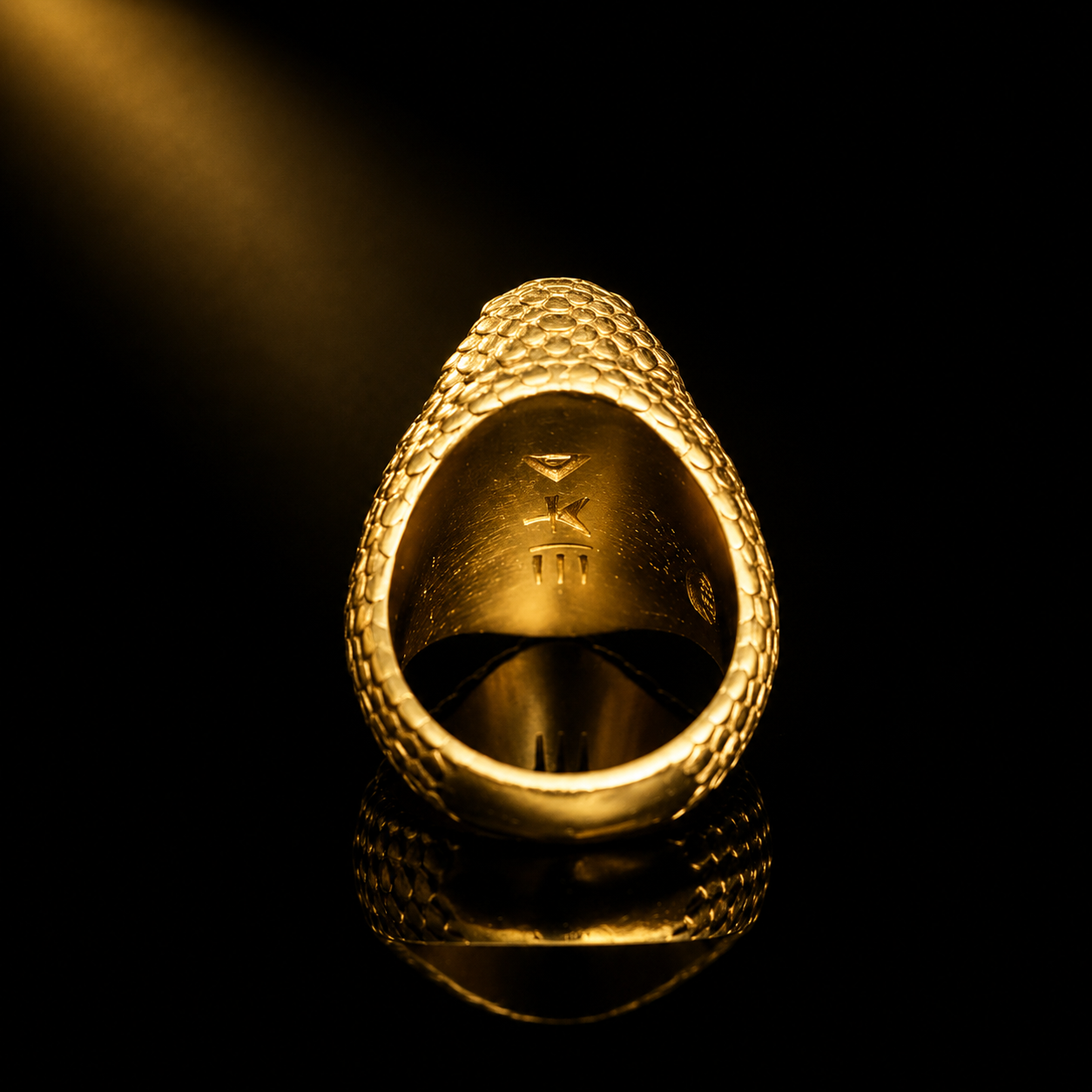 Venom & Virtue Signet Ring