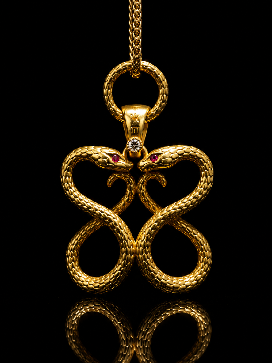 Cosmic Serpents Amulet