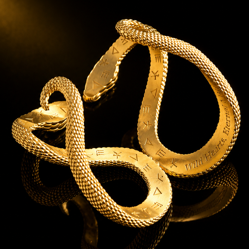 Cosmic Serpents Cuff