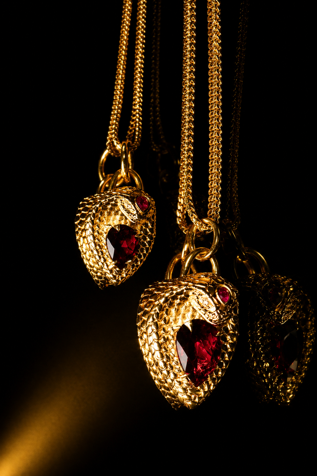 Venom & Virtue Cobra Pendant