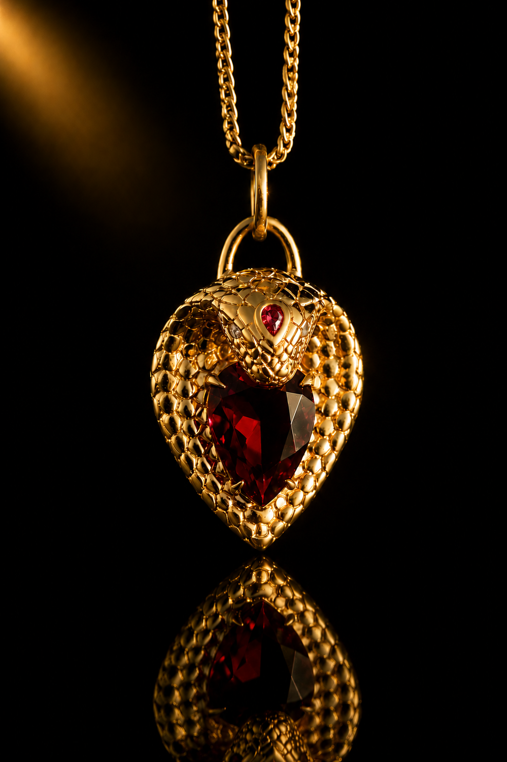 Venom & Virtue Cobra Pendant