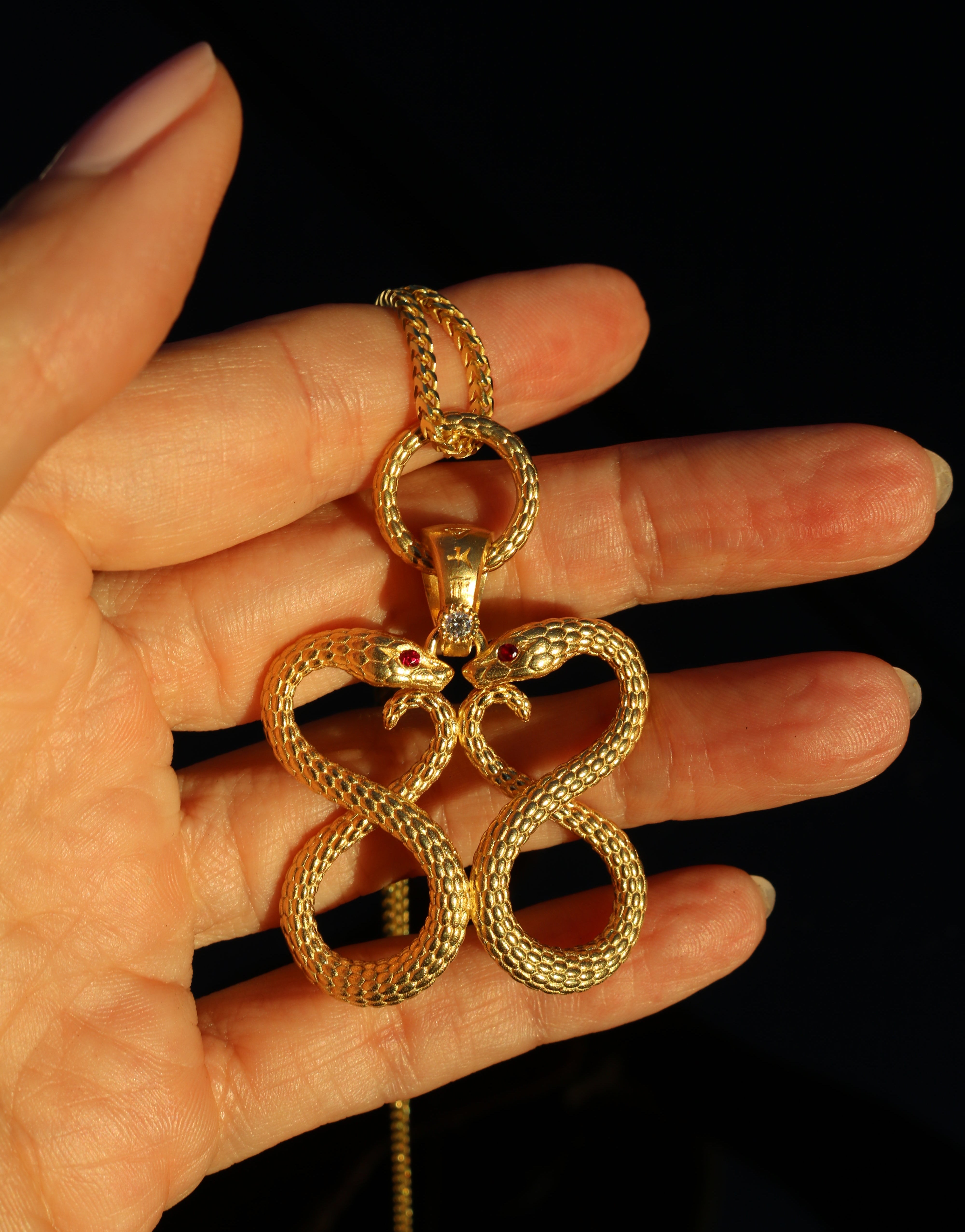 Cosmic Serpents Amulet