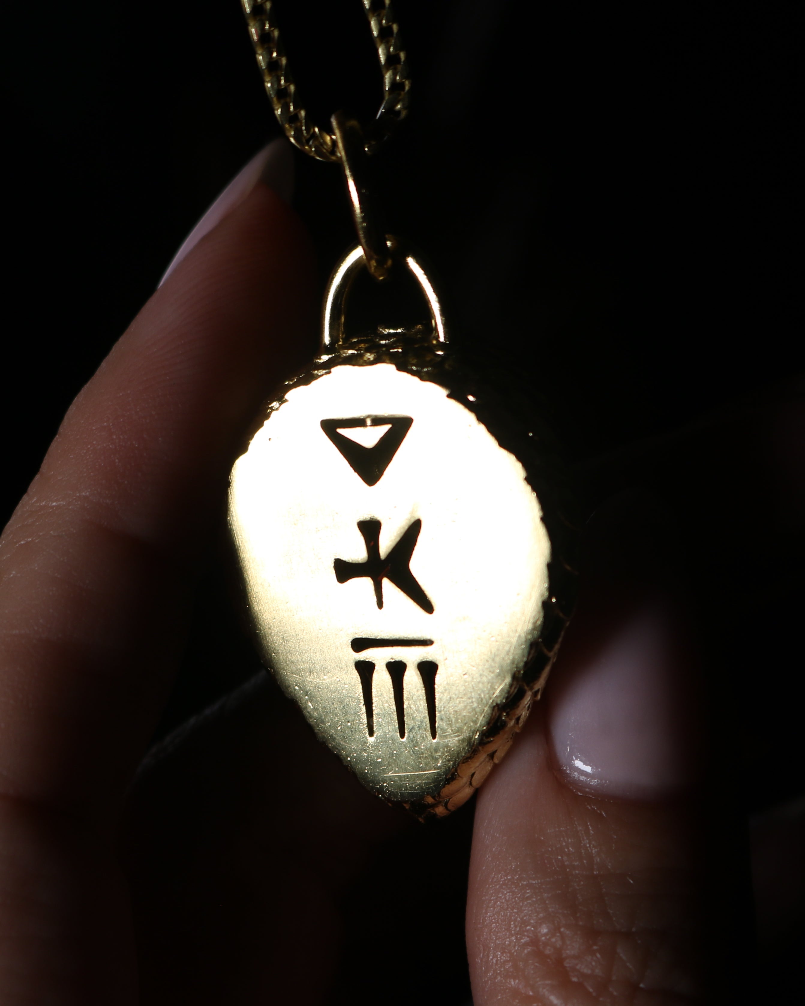 Moonstone Heart Amulet