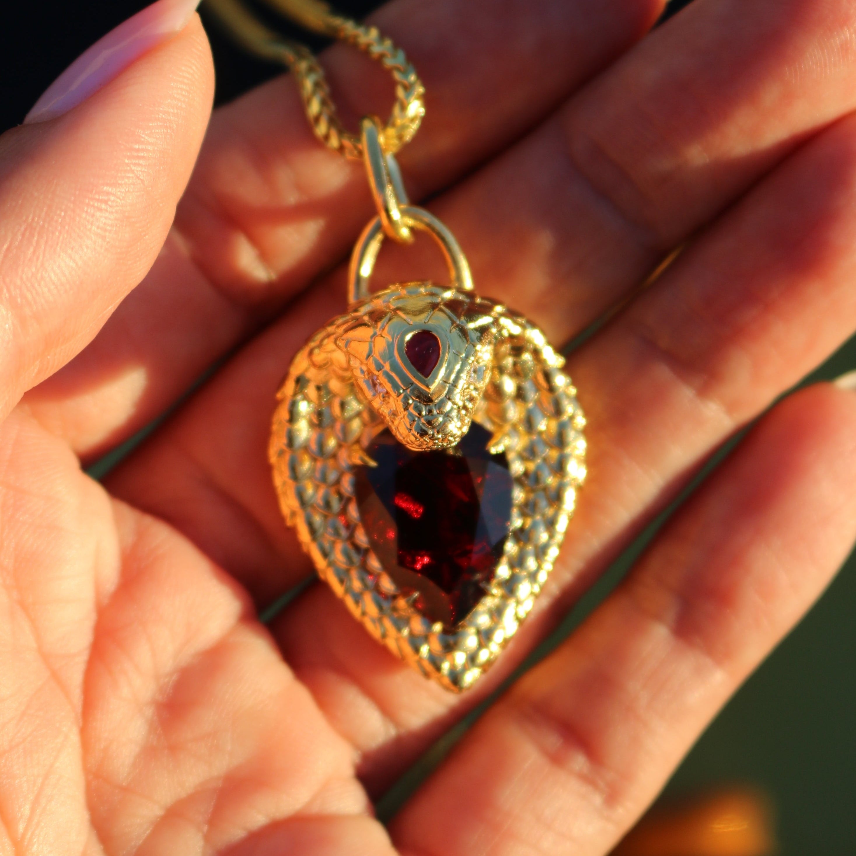 Venom & Virtue Cobra Pendant