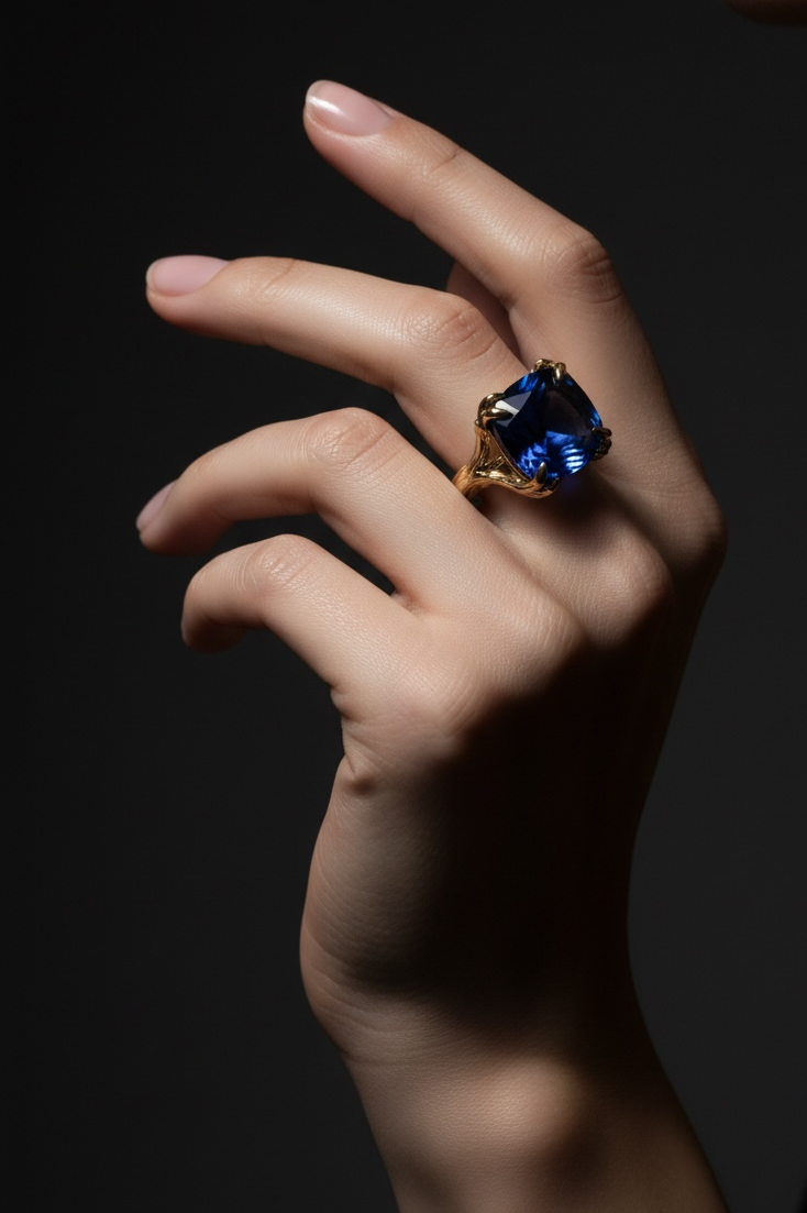 Celestial Sapphire Ring
