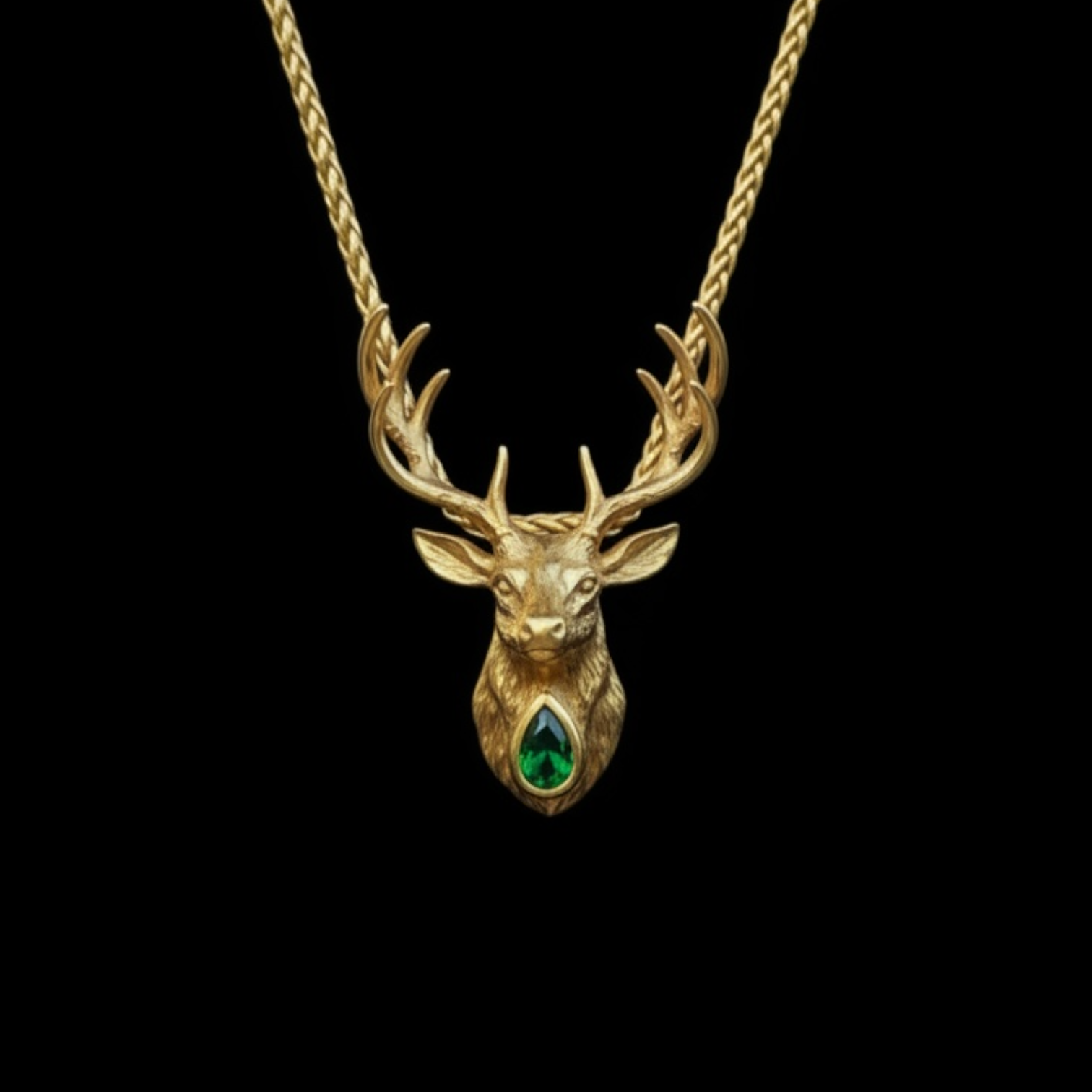 The Guardian Stag Amulet