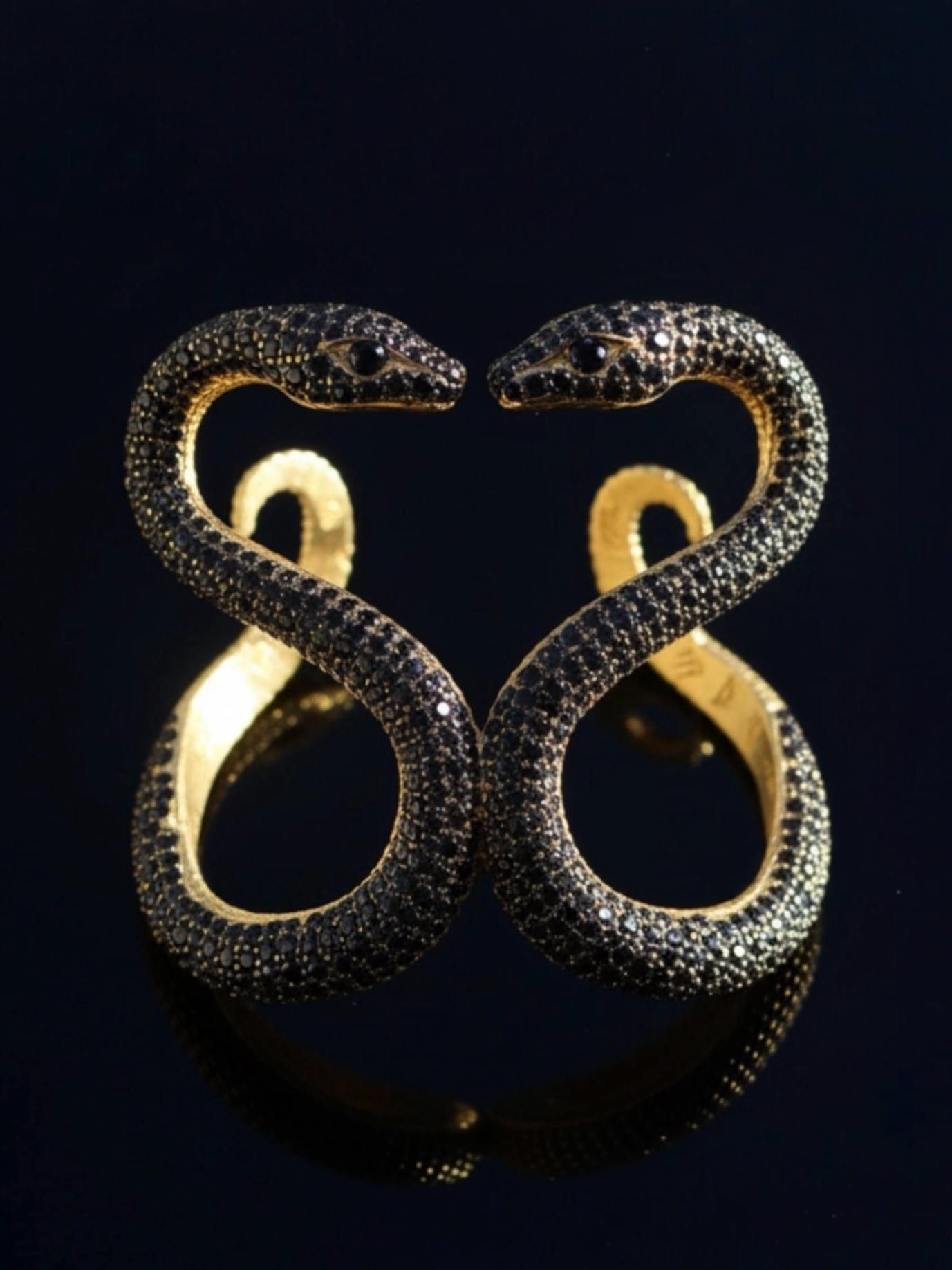 The Eclipse Serpents Cuff