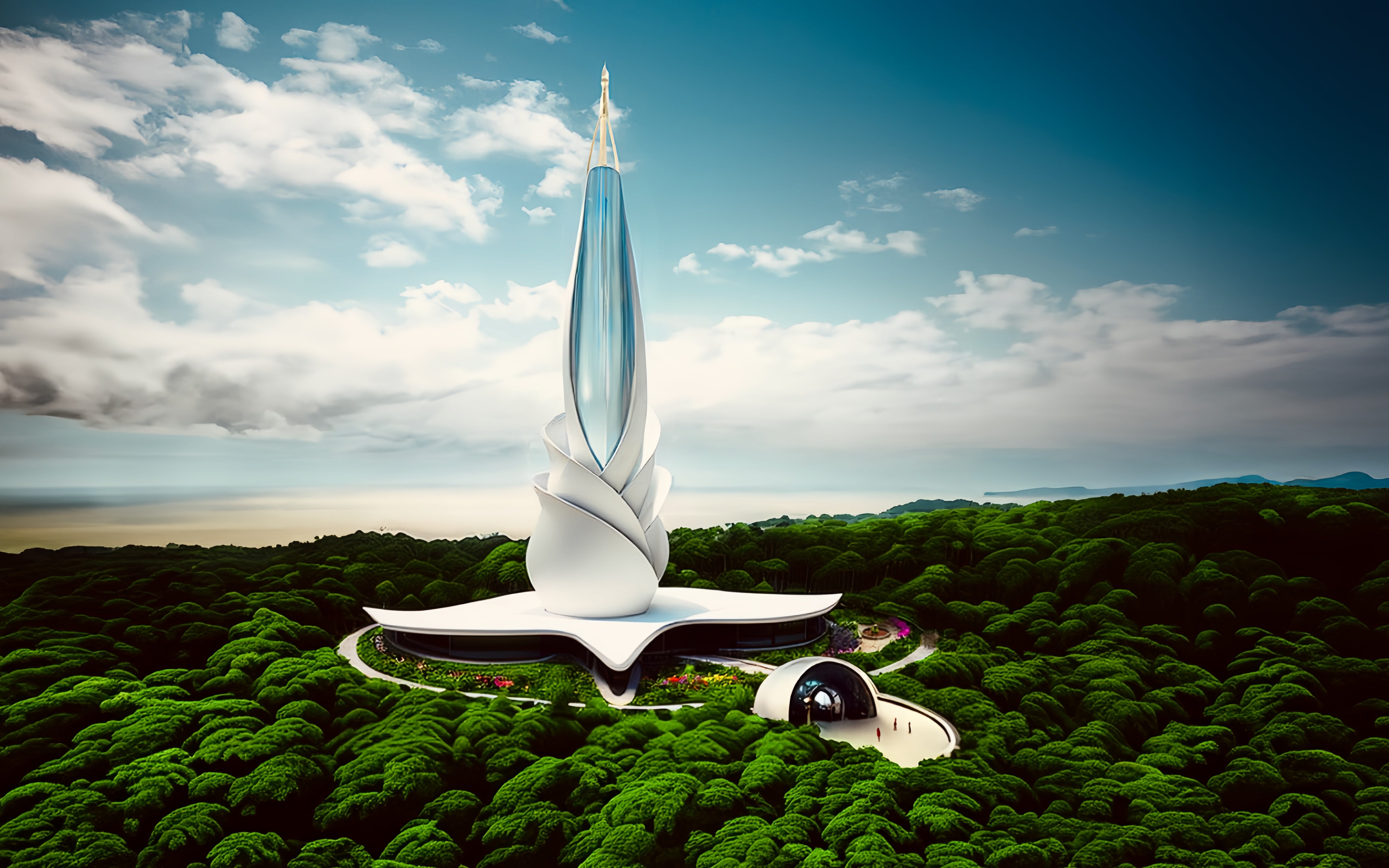 THE LOVE TOWER PENDANT